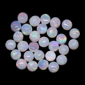 Australian Opal 1.30 MM Round White Fire